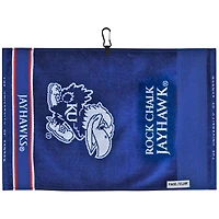 Kansas Jayhawks 16" x 24" Face/Club Jacquard Towel