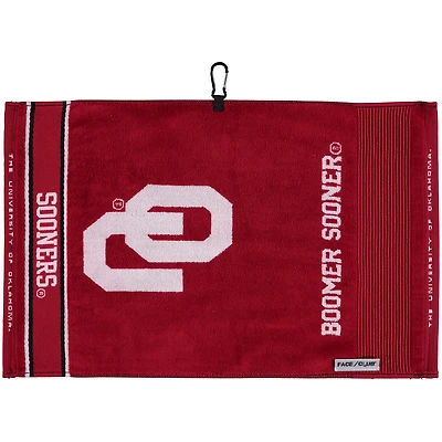 Oklahoma Sooners 16" x 24" Face/Club Jacquard Towel