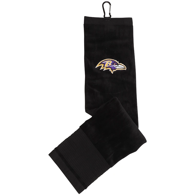 Baltimore Ravens 16" x 24" Face & Club Tri-Fold Towel