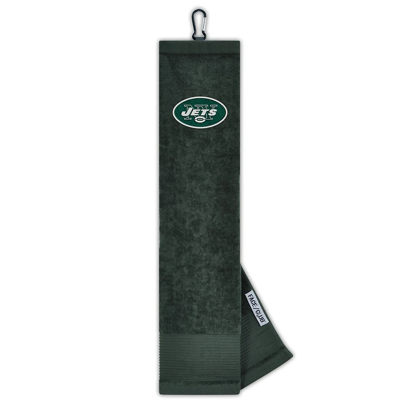 New York Jets 16" x 24" Face & Club Tri-Fold Towel