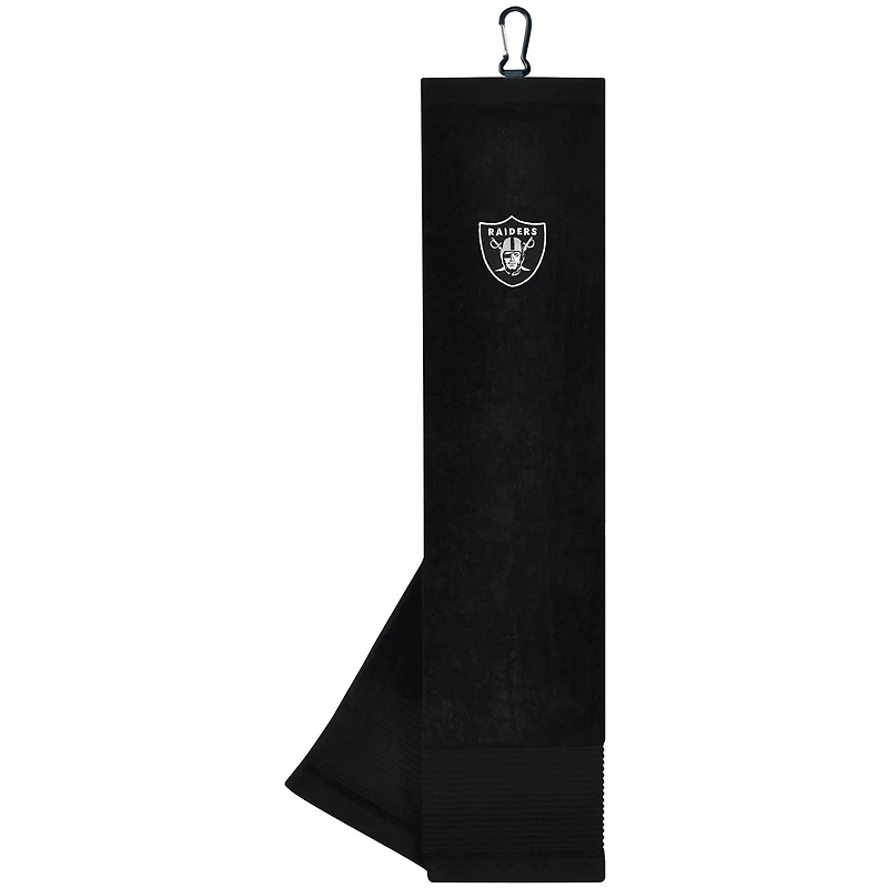 Las Vegas Raiders 16" x 24" Face & Club Tri-Fold Towel