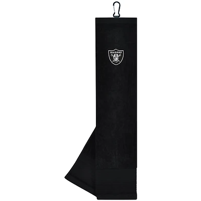 Las Vegas Raiders 16" x 24" Face & Club Tri-Fold Towel