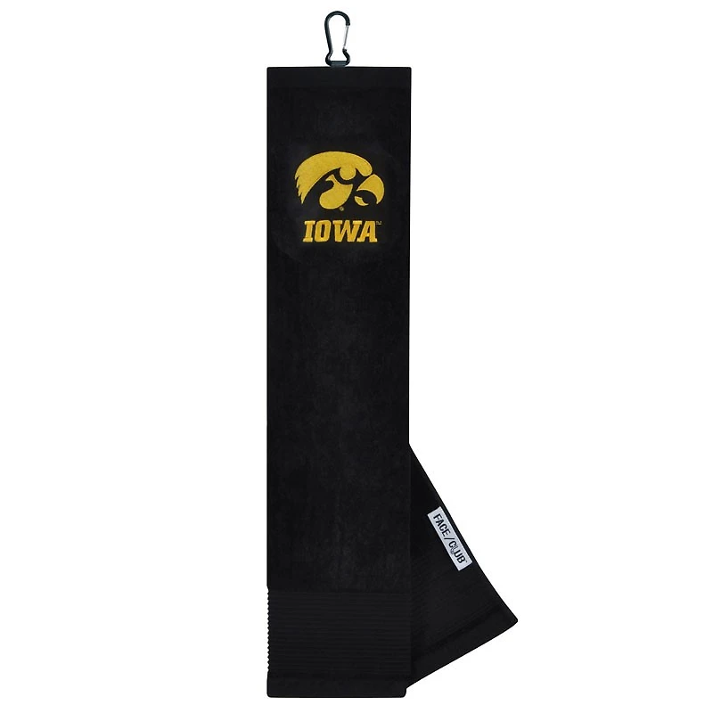 Iowa Hawkeyes 16" x 24" Face & Club Tri-Fold Towel