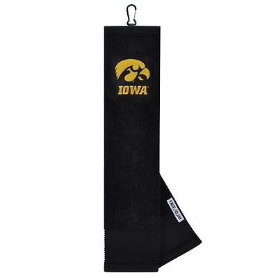 Iowa Hawkeyes 16" x 24" Face & Club Tri-Fold Towel