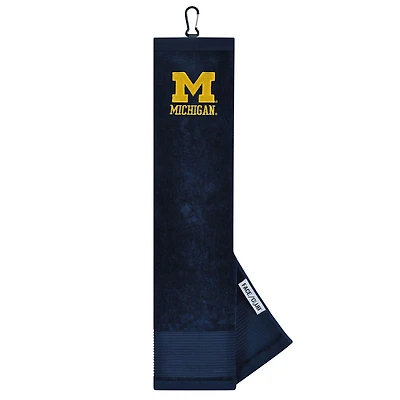 Michigan Wolverines 16" x 24" Face & Club Tri-Fold Towel
