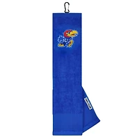 Kansas Jayhawks 16" x 24" Face & Club Tri-Fold Towel