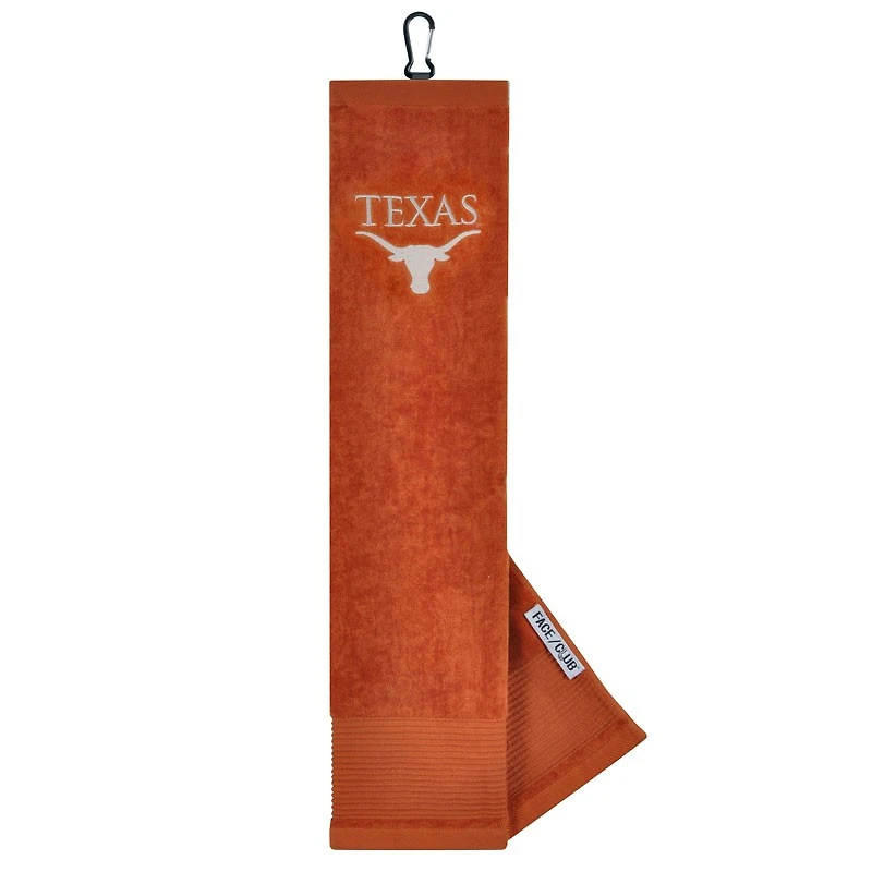 Texas Longhorns 16" x 24" Face & Club Tri-Fold Towel