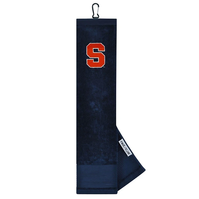 Syracuse Orange 16" x 24" Face & Club Tri-Fold Towel