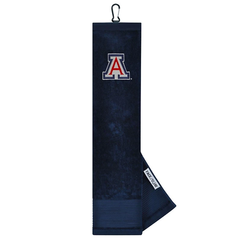 Arizona Wildcats 16" x 24" Face & Club Tri-Fold Towel