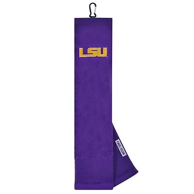 LSU Tigers 16" x 24" Face & Club Tri-Fold Towel