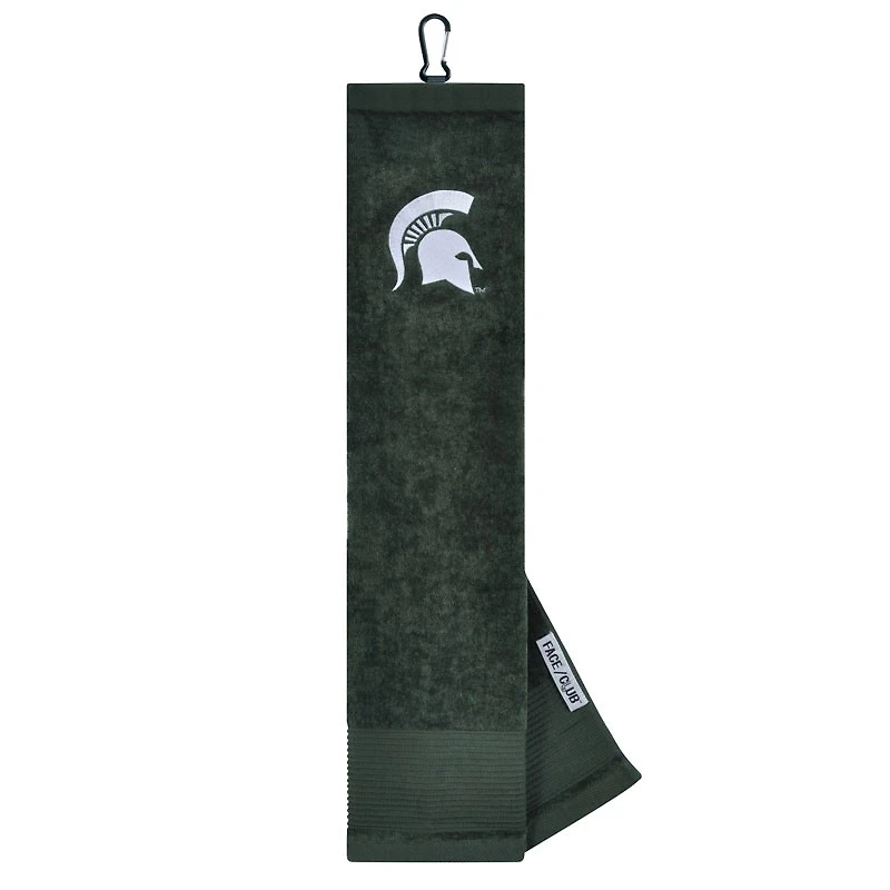 Michigan State Spartans 16" x 24" Face & Club Tri-Fold Towel