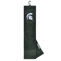 Michigan State Spartans 16" x 24" Face & Club Tri-Fold Towel