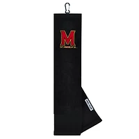 Maryland Terrapins 16" x 24" Face & Club Tri-Fold Towel