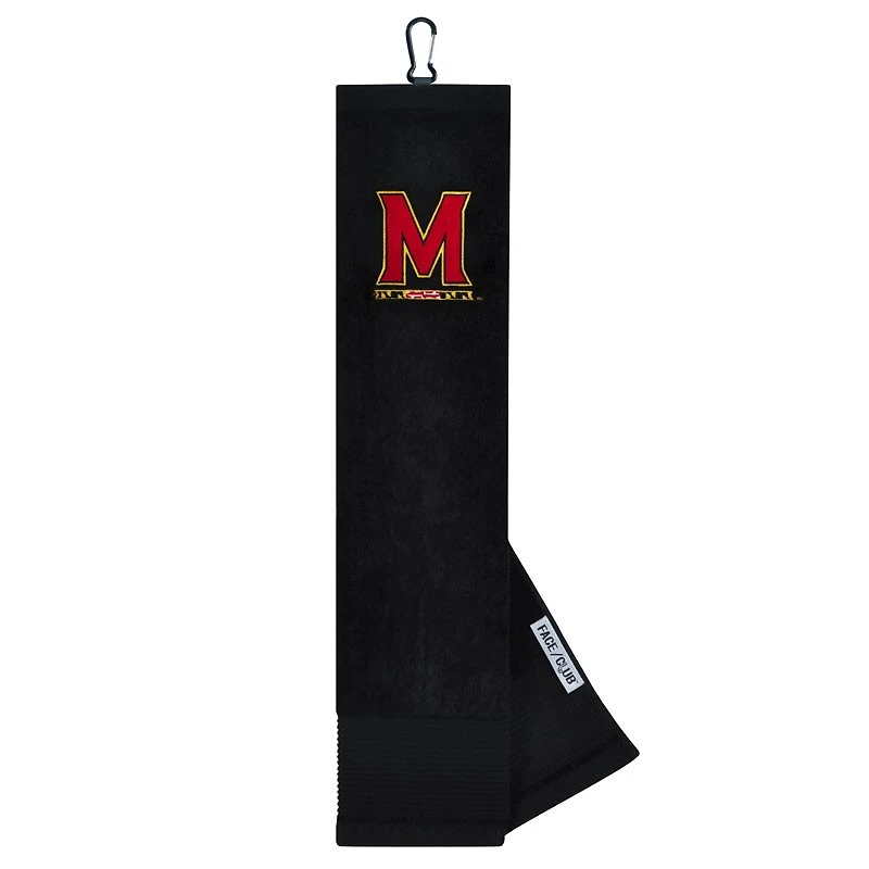 Maryland Terrapins 16" x 24" Face & Club Tri-Fold Towel