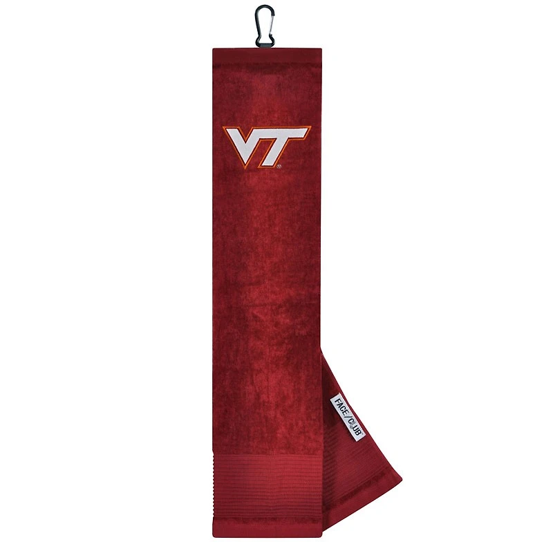 Virginia Tech Hokies 16" x 24" Face & Club Tri-Fold Towel
