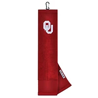 Oklahoma Sooners 16" x 24" Face & Club Tri-Fold Towel