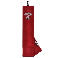 Washington State Cougars 16" x 24" Face & Club Tri-Fold Towel