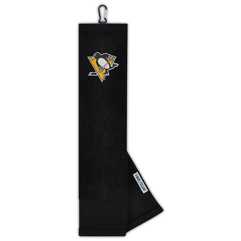 Pittsburgh Penguins 16" x 24" Face & Club Tri-Fold Towel