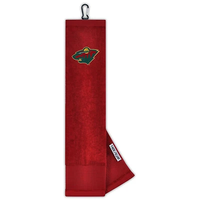 Minnesota Wild 16" x 24" Face & Club Tri-Fold Towel