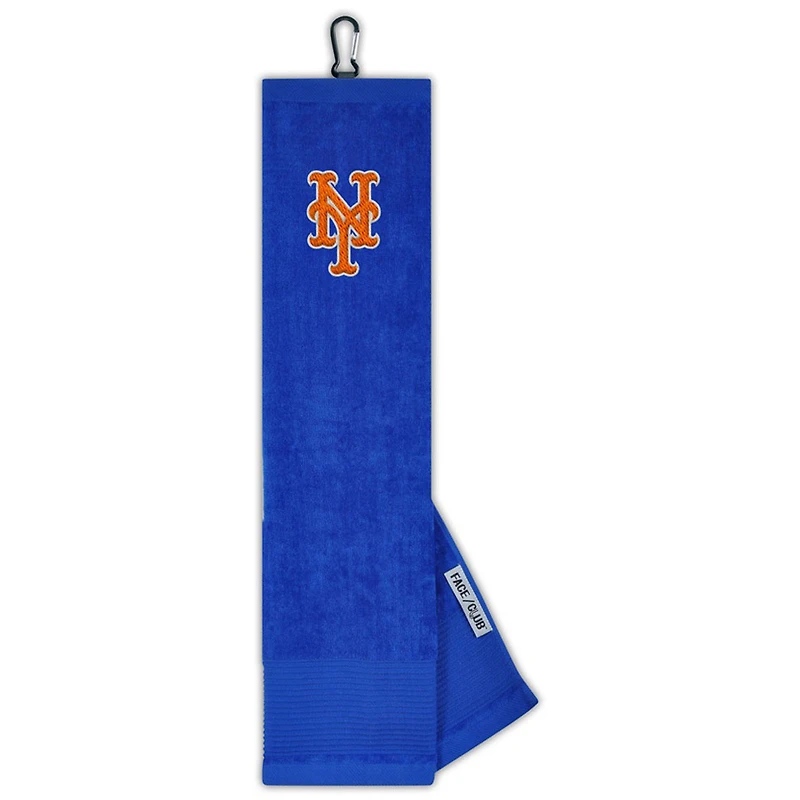New York Mets 16" x 24" Face & Club Tri-Fold Towel