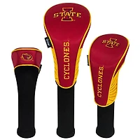 Iowa State Cyclones Driver Fairway Hybrid Set of Three Headcovers