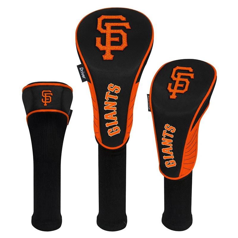San Francisco Giants Driver Fairway Hybrid Set of Three Headcovers