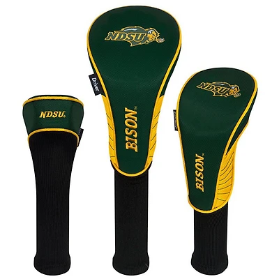 NDSU Bison Driver Fairway Hybrid Set of Three Headcovers