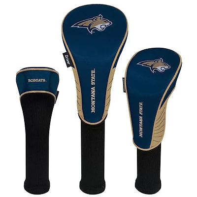 Montana State Bobcats Driver Fairway Hybrid Set of Three Headcovers