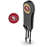 San Francisco 49ers Switchblade Repair Tool & Two Ball Markers