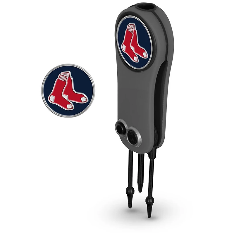 Boston Red Sox Switchblade Repair Tool & Two Ball Markers