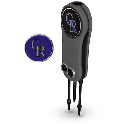 Colorado Rockies Switchblade Repair Tool & Two Ball Markers