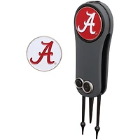 Alabama Crimson Tide Switchblade Repair Tool & Two Ball Markers