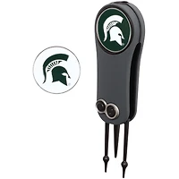 Michigan State Spartans Switchblade Repair Tool & Two Ball Markers