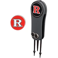 Rutgers Scarlet Knights Switchblade Repair Tool & Two Ball Markers