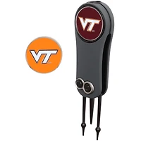 Virginia Tech Hokies Switchblade Repair Tool & Two Ball Markers