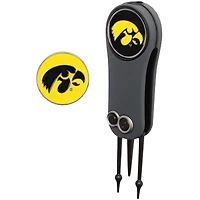 Iowa Hawkeyes Switchblade Repair Tool & Two Ball Markers