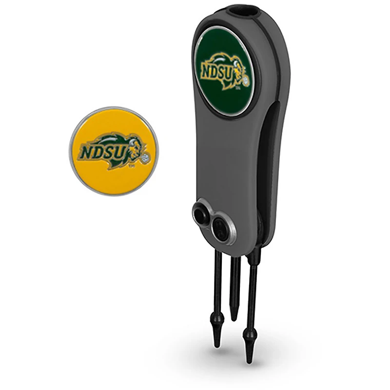 NDSU Bison Switchblade Repair Tool & Two Ball Markers