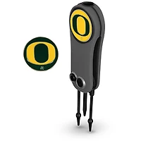 Oregon Ducks Switchblade Repair Tool & Two Ball Markers