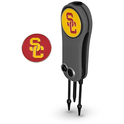 USC Trojans Switchblade Repair Tool & Two Ball Markers