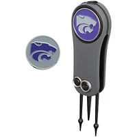 Kansas State Wildcats Switchblade Repair Tool & Two Ball Markers
