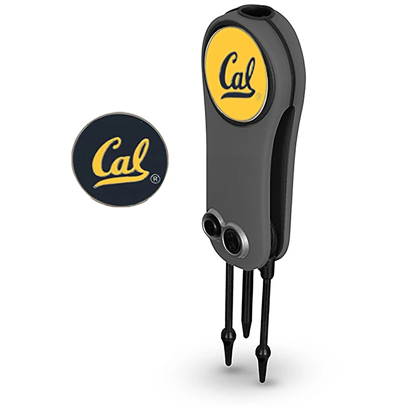 Cal Bears Switchblade Repair Tool & Two Ball Markers