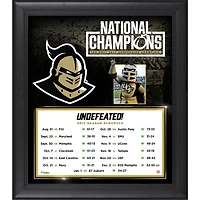 UCF Knights Framed 15" x 17" 2017 Undefeated National Champions Season Collage