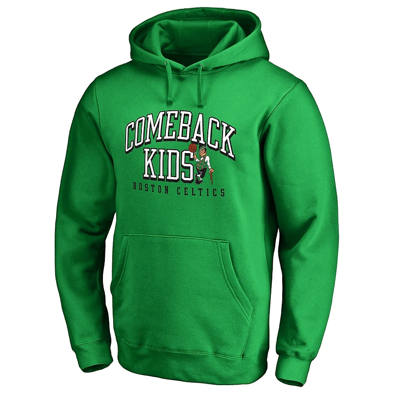 Men's Kelly Green Boston Celtics Comeback Kids Pullover Hoodie