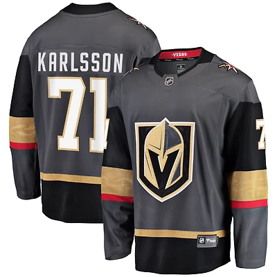 Men's Fanatics William Karlsson Gray Vegas Golden Knights  Breakaway Jersey