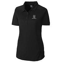 Women's Cutter & Buck Black TPC Jasna Polana DryTec Northgate Polo