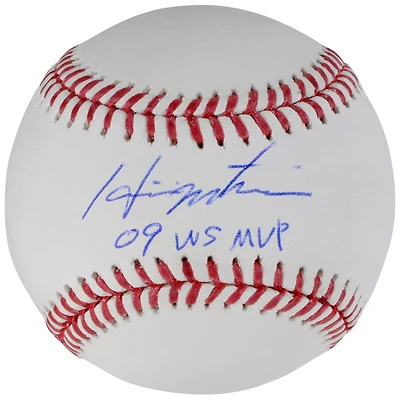 Hideki Matsui New York Yankees Autographed Baseball with "09 WS MVP" Inscription