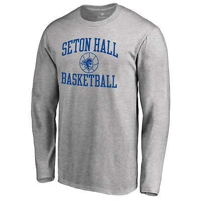 Men's Heathered Gray Seton Hall Pirates In Bounds Long Sleeve T-Shirt