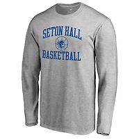 Men's Heathered Gray Seton Hall Pirates In Bounds Long Sleeve T-Shirt