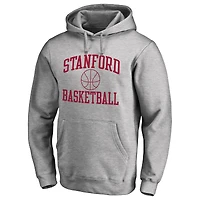 Men's Heathered Gray Stanford Cardinal In Bounds Pullover Hoodie