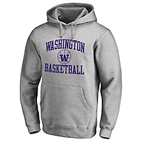 Men's Heathered Gray Washington Huskies In Bounds Pullover Hoodie